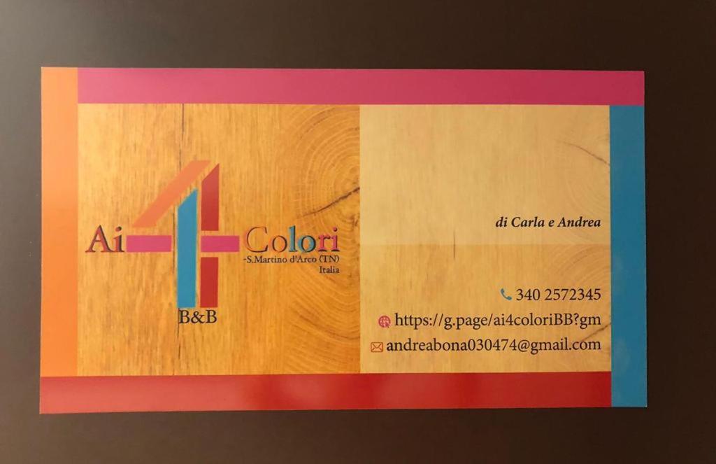 Ai4Colorib&B Arco Exteriér fotografie